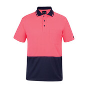 JB's Wear Adults HI VIS Traditional Polo 