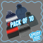 10 PACK for $160 - Pom Pom Beanie